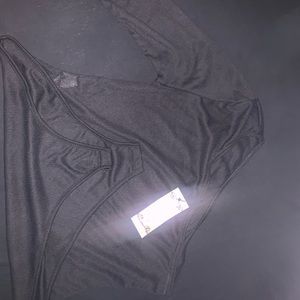 One shoulder bodysuit BLACK